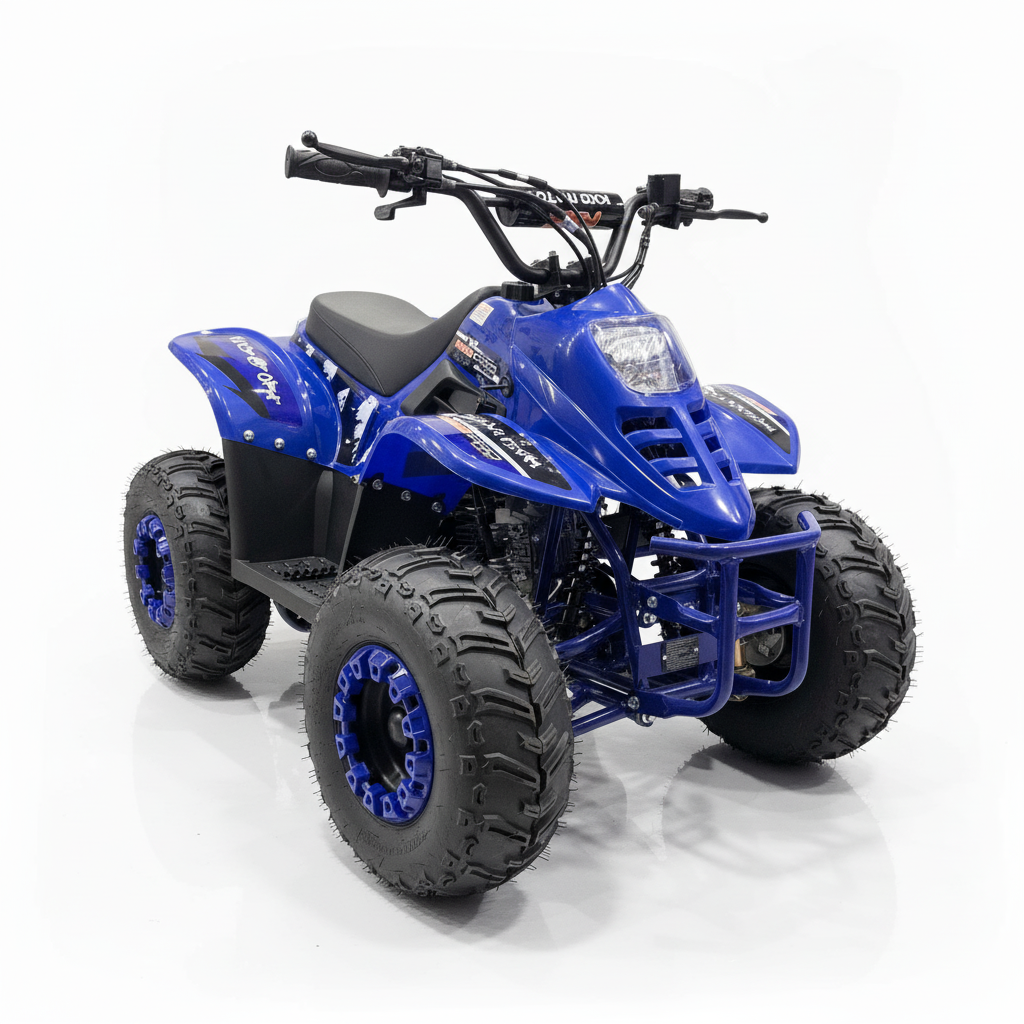 ATV Quad infantil de gasolina Evolution 125cc azul