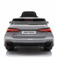 Audi RS6 | Coche eléctrico infantil - gris Nardo