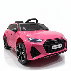 Audi RS6 | Coche eléctrico infantil - rosa