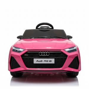 Audi RS6 | Coche eléctrico infantil - rosa