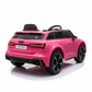 Audi RS6 | Coche eléctrico infantil - rosa
