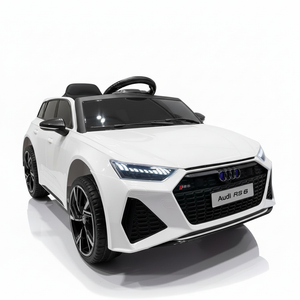Audi RS6 | Coche eléctrico infantil - blanco