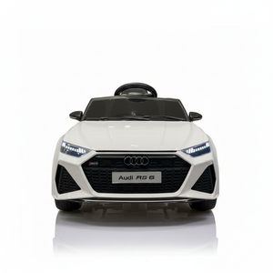 Audi RS6 | Coche eléctrico infantil - blanco