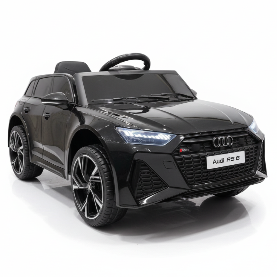 Audi RS6 | Coche eléctrico infantil - negro