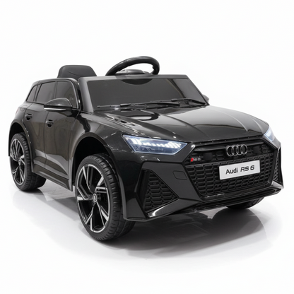 Audi RS6 | Coche eléctrico infantil - negro