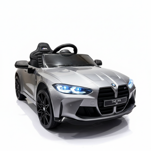 BMW M4 12V | Coche eléctrico infantil - gris