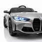 BMW M4 12V | Coche eléctrico infantil - gris