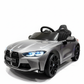 BMW M4 12V | Coche eléctrico infantil - gris
