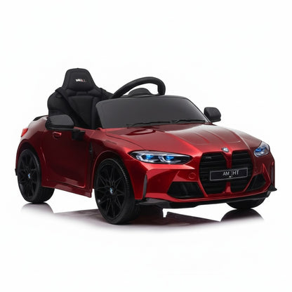 BMW M4 12V | Coche eléctrico infantil - rojo