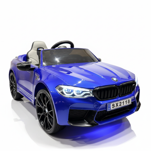 BMW M5 24V | Coche eléctrico infantil - azul