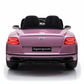 Bentley Continental GT | Coche eléctrico infantil - rosa