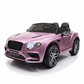 Bentley Continental GT | Coche eléctrico infantil - rosa