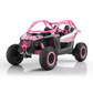 Can-Am Maverick | Buggy eléctrico UTV 24V - 4x4 - rosa