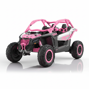 Can-Am Maverick | Buggy eléctrico UTV 24V - 4x4 - rosa