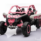 Can-Am Maverick | Buggy eléctrico UTV 24V - 4x4 - rosa