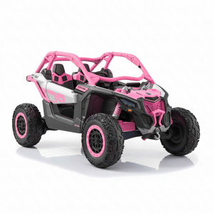 Can-Am Maverick | Buggy eléctrico UTV 24V - 4x4 - rosa