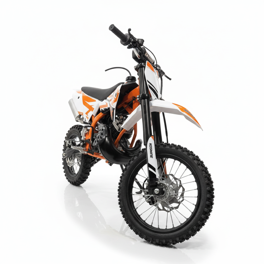 CarKiddo | Moto de cross 49cc maX 2 tiempos - naranja