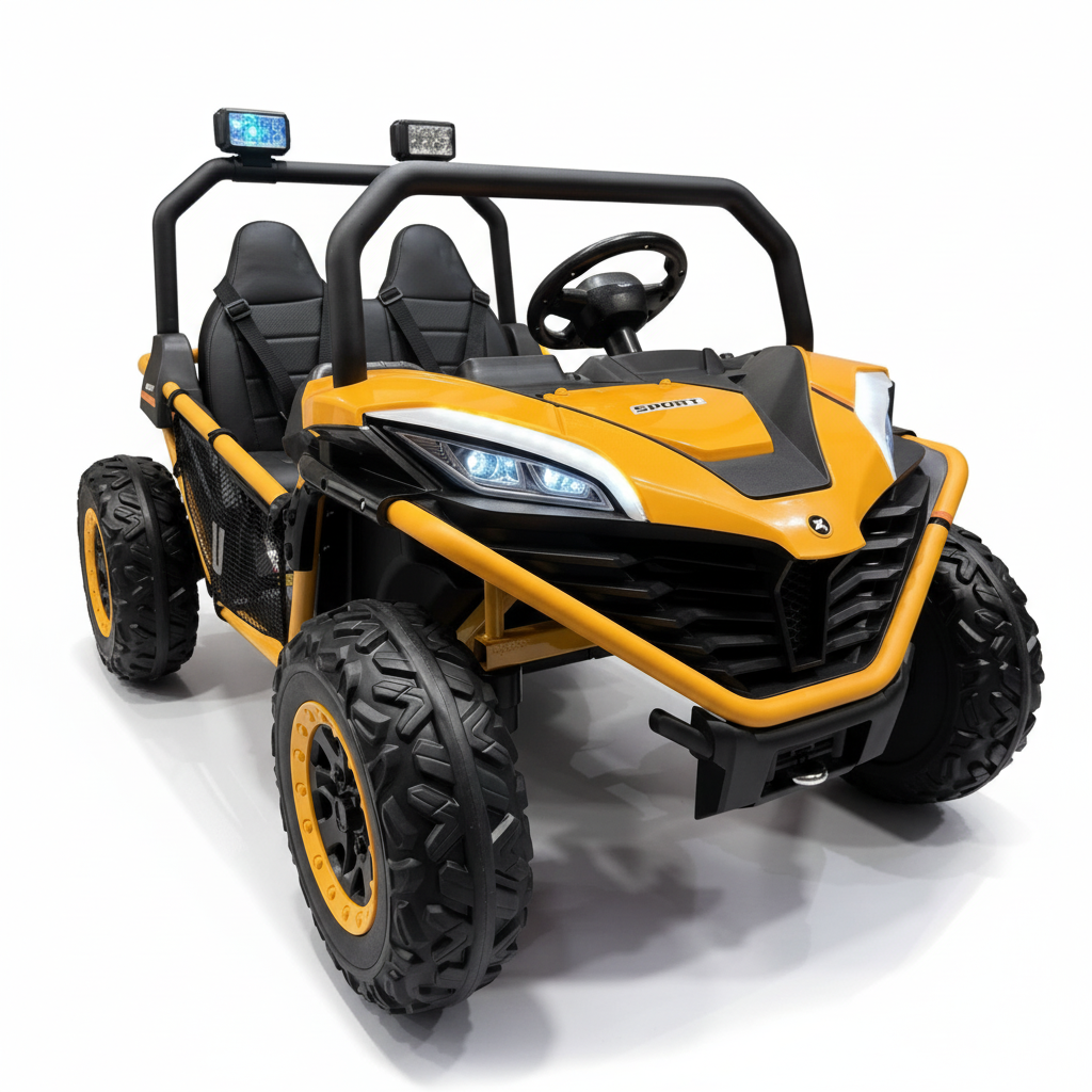 CarKiddo | Buggy eléctrico Alpha 24V - naranja