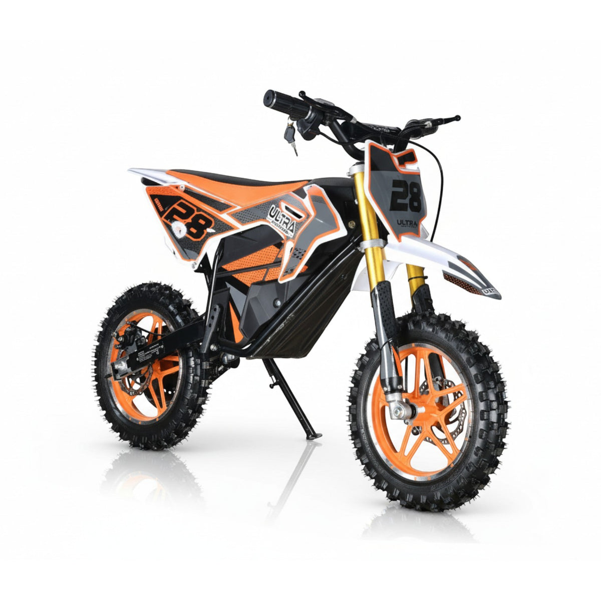 CarKiddo | Moto de cross eléctrica infantil 1000W naranja