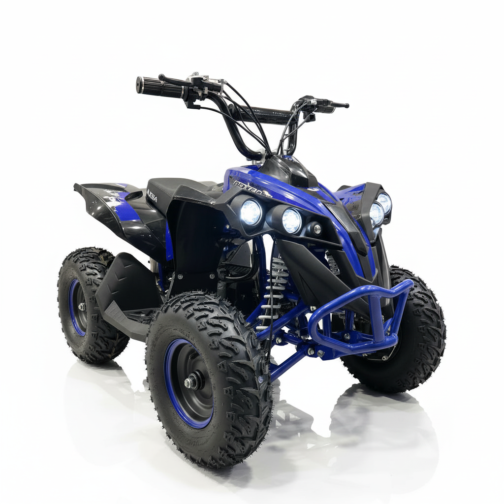CarKiddo | Quad eléctrico infantil 1200W - azul
