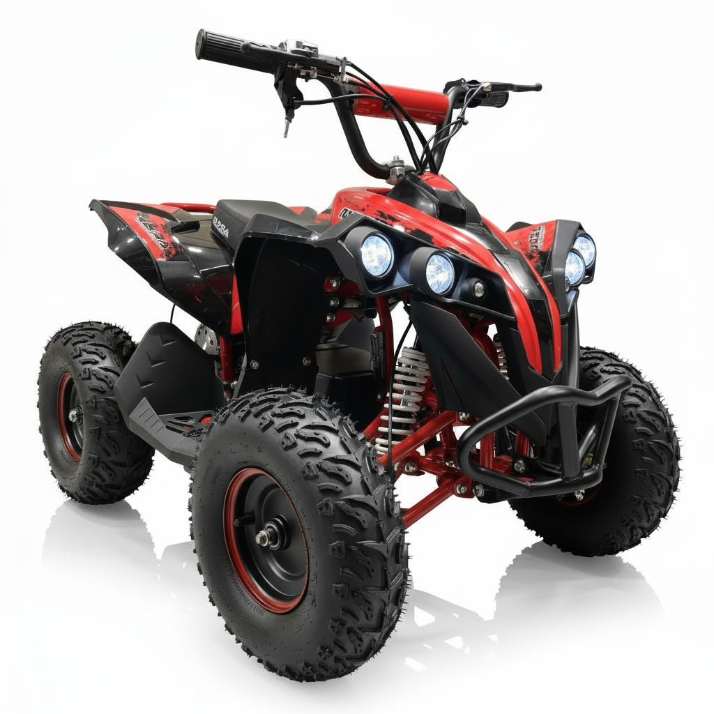 CarKiddo | Quad eléctrico infantil 1200W - rojo