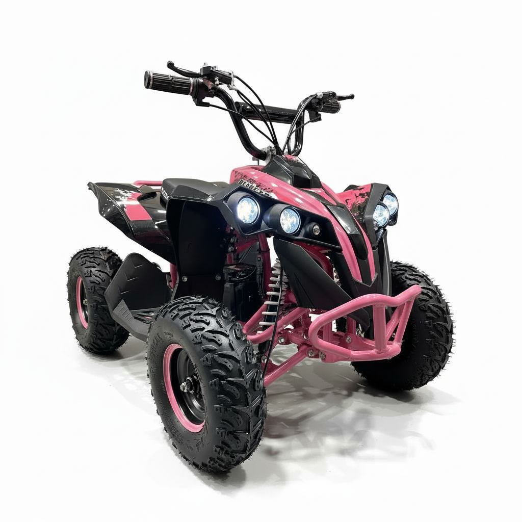 CarKiddo | Quad eléctrico infantil 1200W - rosa