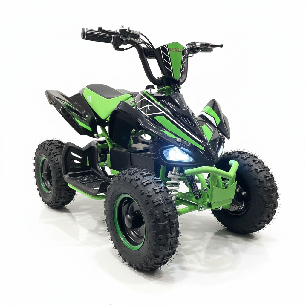 CarKiddo | Quad eléctrico infantil EVO 1000W - verde