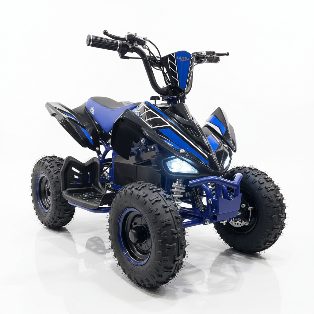 CarKiddo | Quad eléctrico infantil EVO 1000W - azul