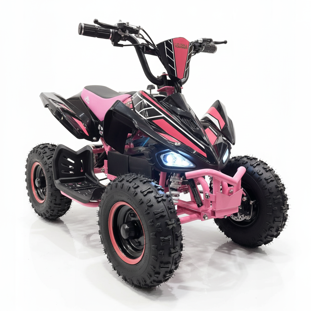 CarKiddo | Quad eléctrico infantil EVO 1000W - rosa