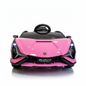 Lamborghini Sian | Coche eléctrico infantil - rosa