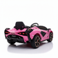 Lamborghini Sian | Coche eléctrico infantil - rosa