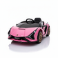 Lamborghini Sian | Coche eléctrico infantil - rosa