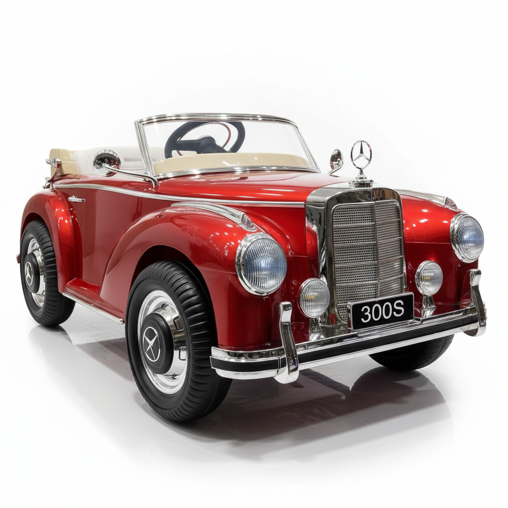 Mercedes-Benz 300S | Coche eléctrico infantil rojo