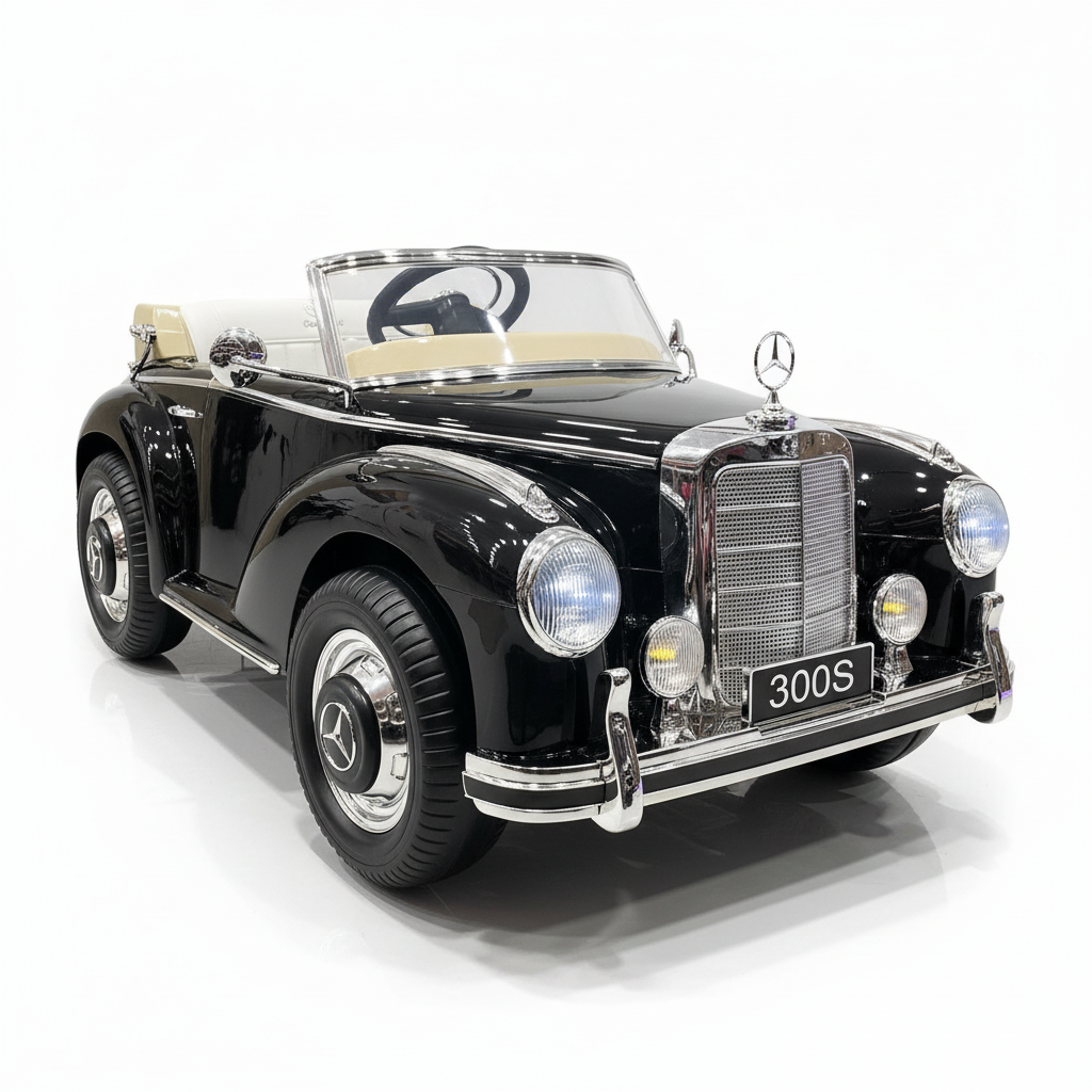 Mercedes-Benz 300S Coche eléctrico infantil negro