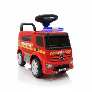 Mercedes-Benz Correpasillos de bomberos rojo