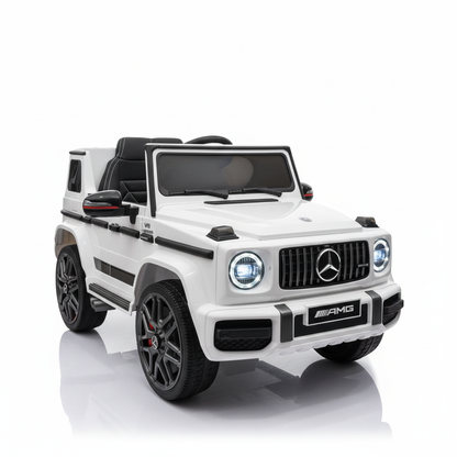Mercedes - Benz G63 AMG | Coche eléctrico infantil - blanco
