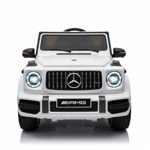 Mercedes - Benz G63 AMG | Coche eléctrico infantil - blanco