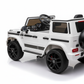 Mercedes - Benz G63 AMG | Coche eléctrico infantil - blanco
