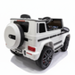 Mercedes - Benz G63 AMG | Coche eléctrico infantil - blanco