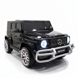 Mercedes G63 AMG 24V | Coche eléctrico infantil de 2 plazas - negro