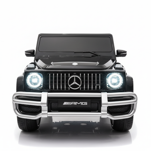 Mercedes G63 AMG 24V | Coche eléctrico infantil de 2 plazas - negro