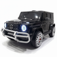 Mercedes G63 AMG 24V | Coche eléctrico infantil de 2 plazas - negro