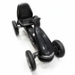 Mercedes | Kart de pedales con neumáticos de goma - negro