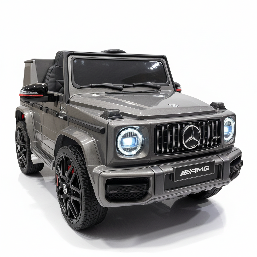Mercedes - Benz G63 AMG | Coche eléctrico infantil - gris
