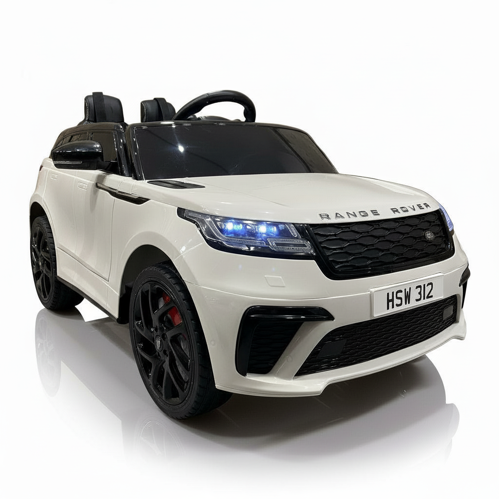 Range Rover Velar SVR | Coche eléctrico infantil - blanco