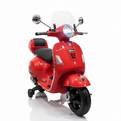 Vespa GTS | Scooter eléctrico infantil 12V - rojo