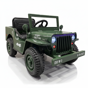 Willys Jeep eléctrico infantil Matcha 1 plaza 4x4