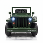 Willys Jeep eléctrico infantil Matcha 1 plaza 4x4