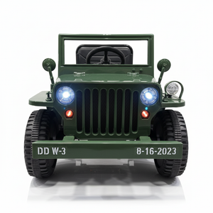 Willys Jeep eléctrico infantil Matcha 1 plaza 4x4