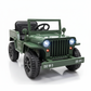 Willys Jeep eléctrico infantil Matcha 1 plaza 4x4